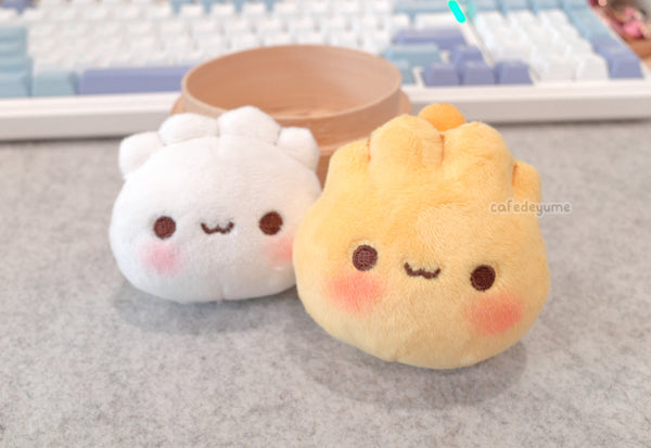 mini dim sum plush keychain | har gow – Café de Yume