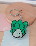 bak choy acrylic charm [pickup at Anime Expo]