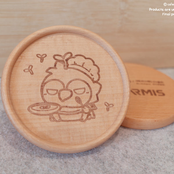 HOLOSTARS English -ARMIS- Bubby wooden coaster