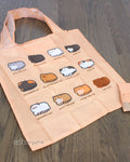 kitty loaf grocery tote [pickup at Anime Expo]