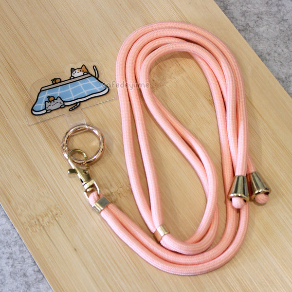 comfy kitty shoulder phone strap