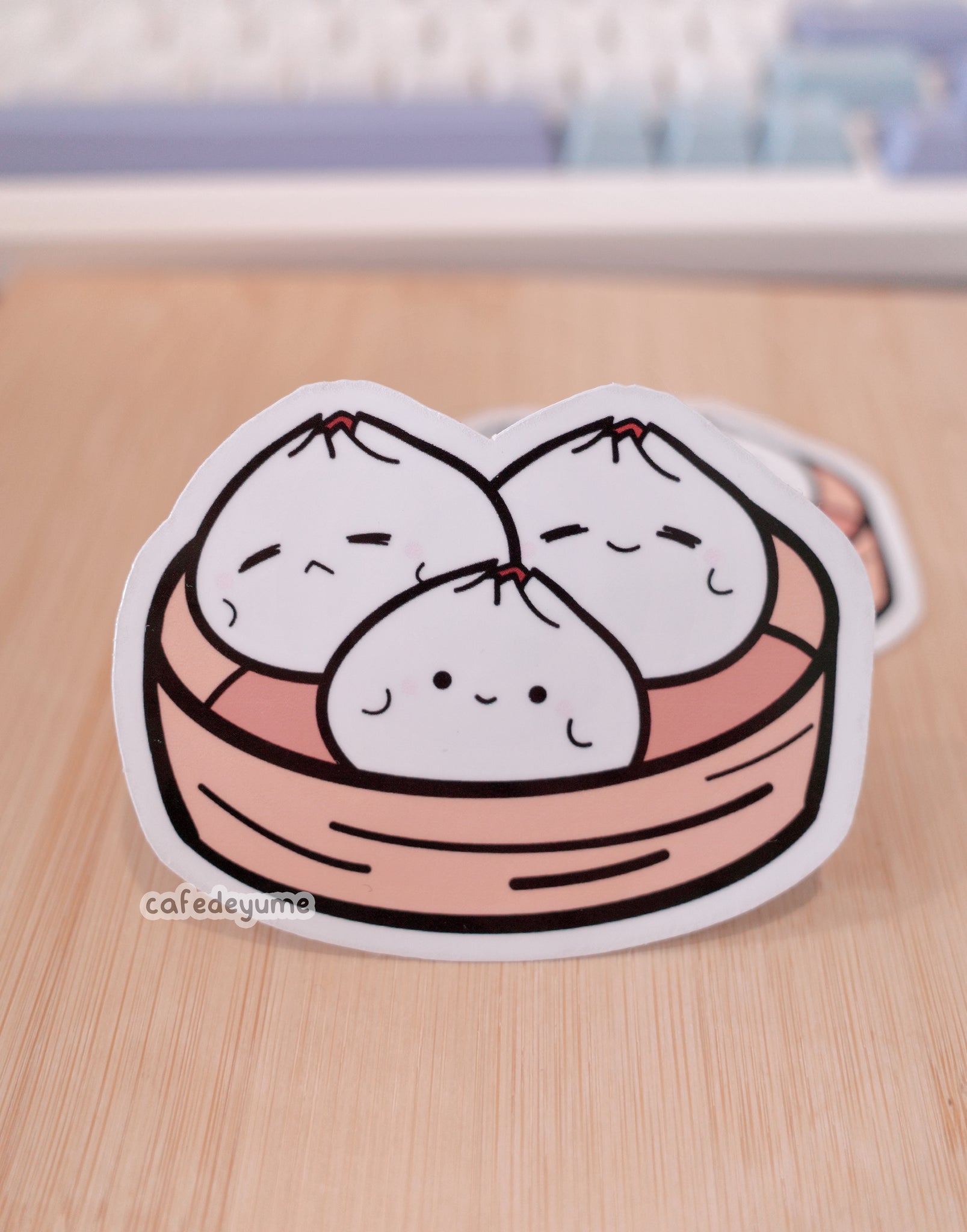 cha siu bao vinyl sticker