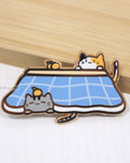 comfy kitty kotatsu enamel pin [pickup at Anime Expo]