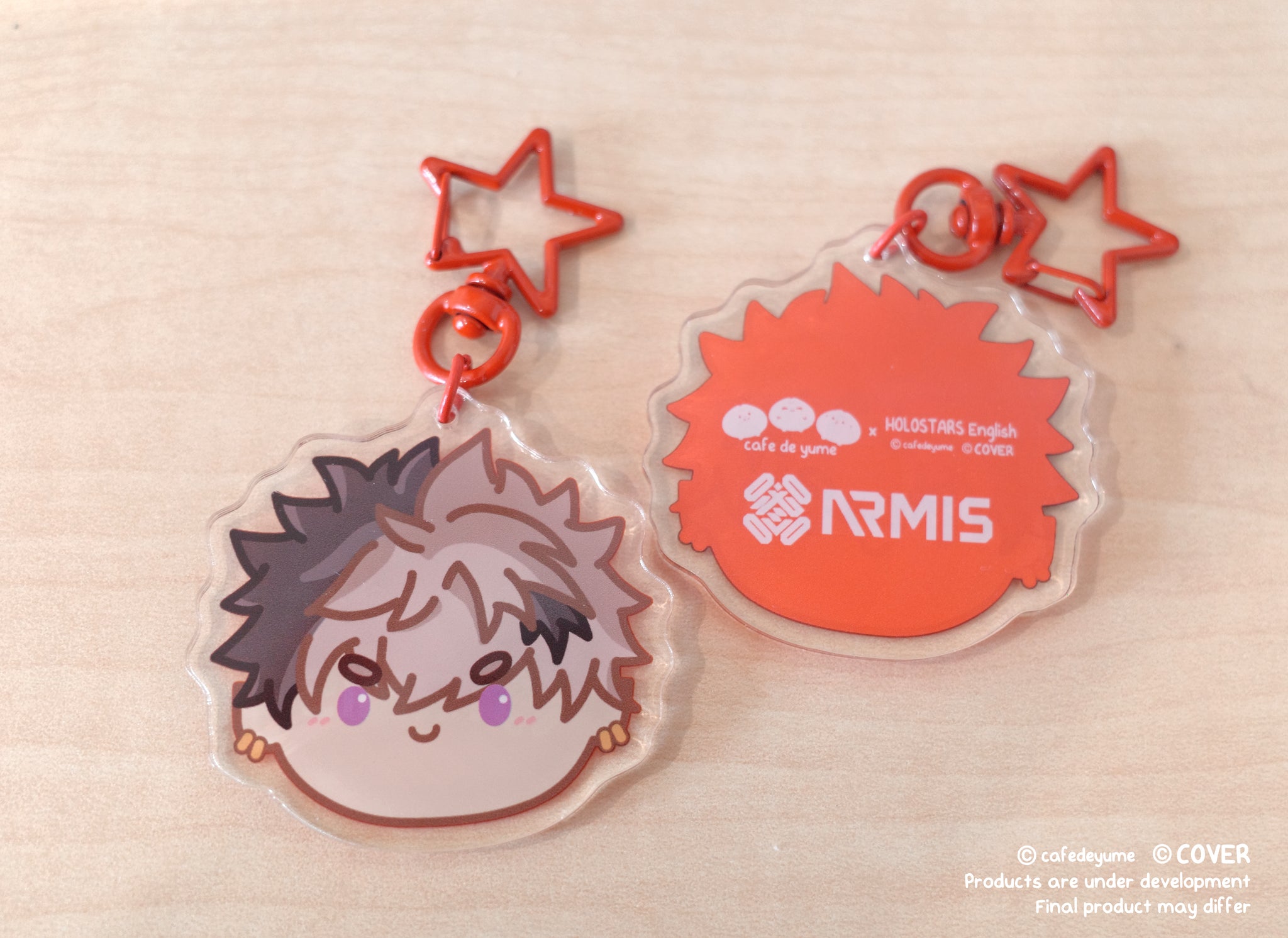 HOLOSTARS English -ARMIS- Crimson Ruze Acrylic Charm