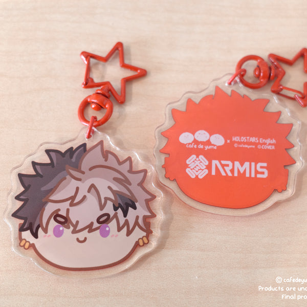 HOLOSTARS English -ARMIS- Crimson Ruze Acrylic Charm