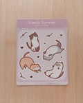 friends furrever sticker sheet [pickup at Anime Expo]
