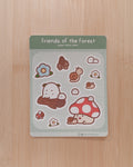 friends of the forest sticker sheet [pickup at Anime Expo]