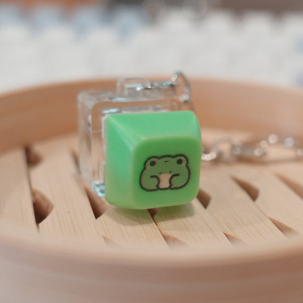 Froggy Keycap Keychain