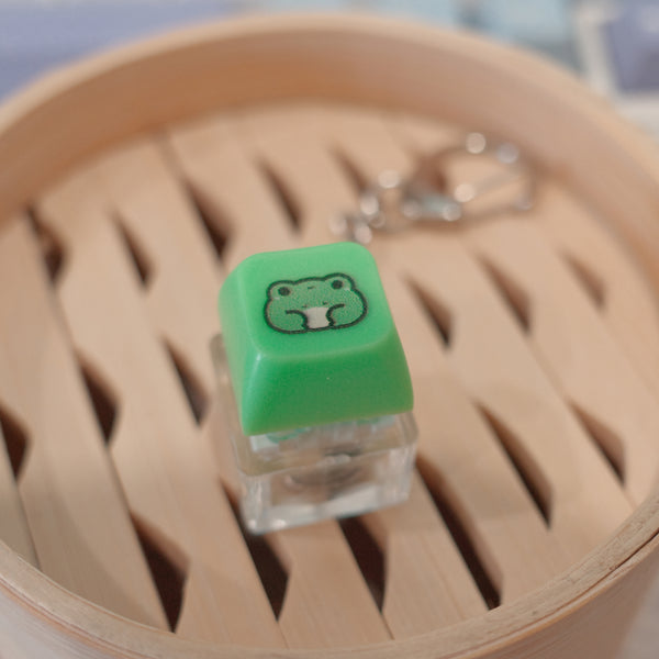 Froggy Keycap Keychain