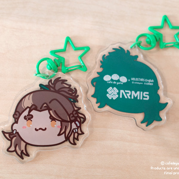 HOLOSTARS English -ARMIS- Goldbullet Acrylic Charm