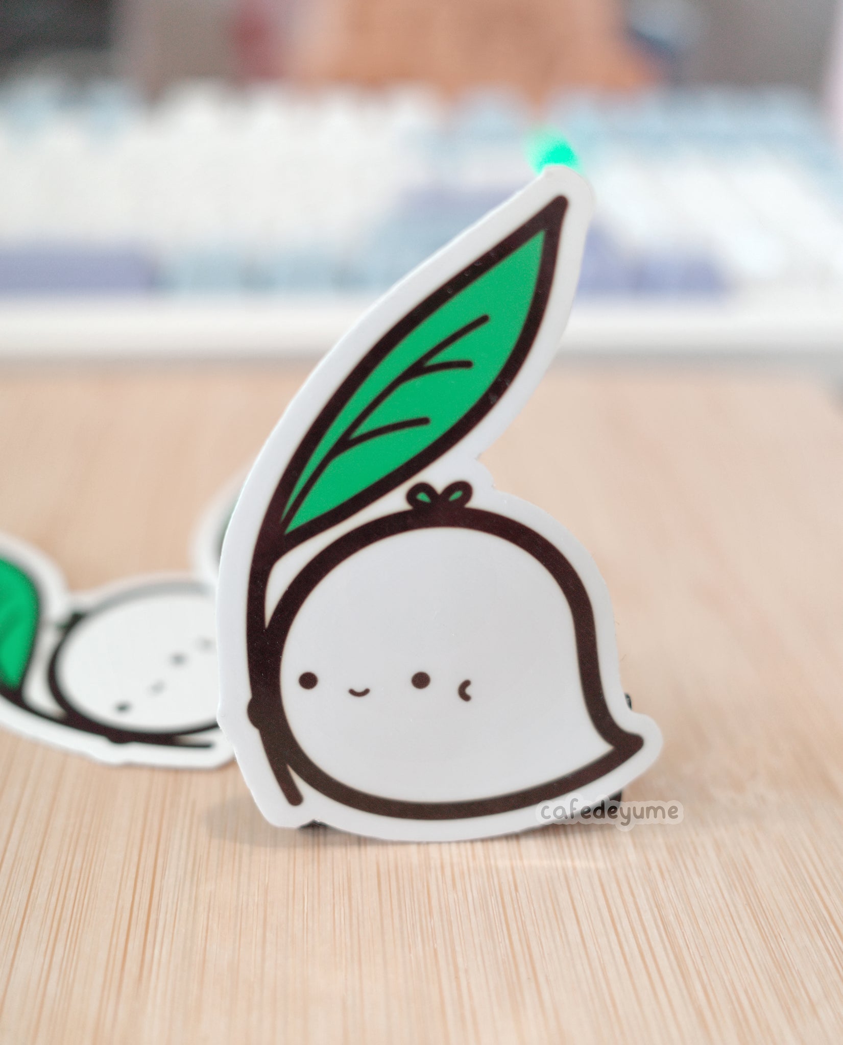 leafy friend vinyl sticker