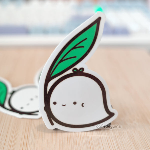 leafy friend vinyl sticker