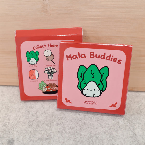 mala buddies mystery enamel pin