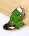 meowwy holidays enamel pin [pickup at Anime Expo]