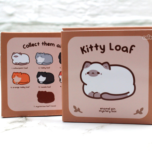 kitty loaf mystery mini enamel pin