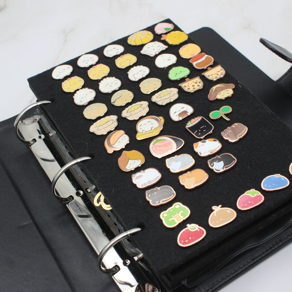 mushroom friends pin collection book