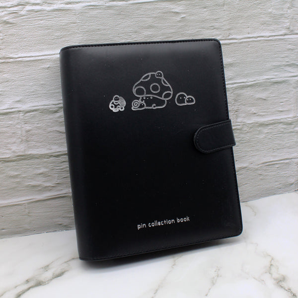 mushroom friends pin collection book