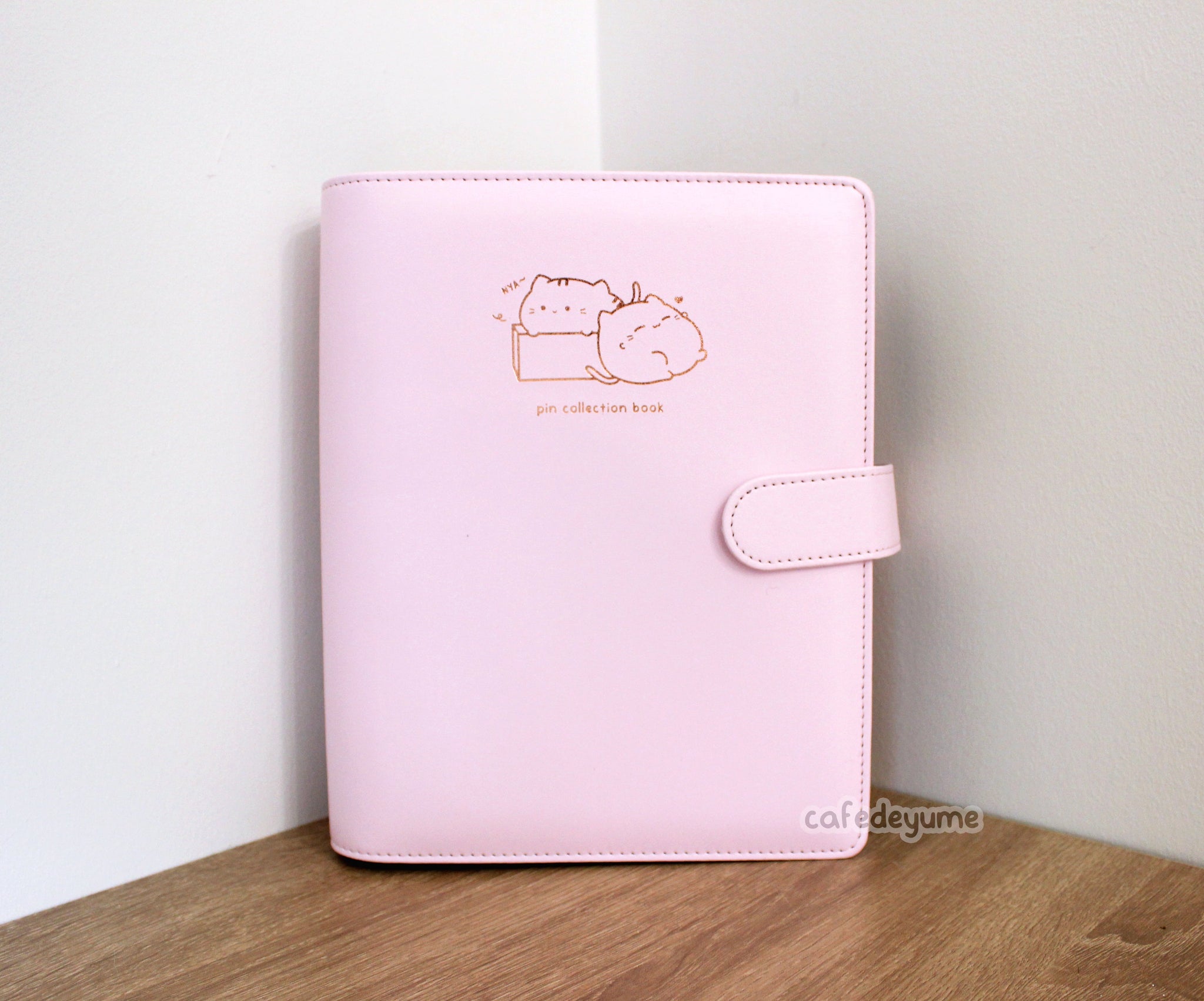 pastel pink kitty pin collection book [pickup at AnimeNYC]