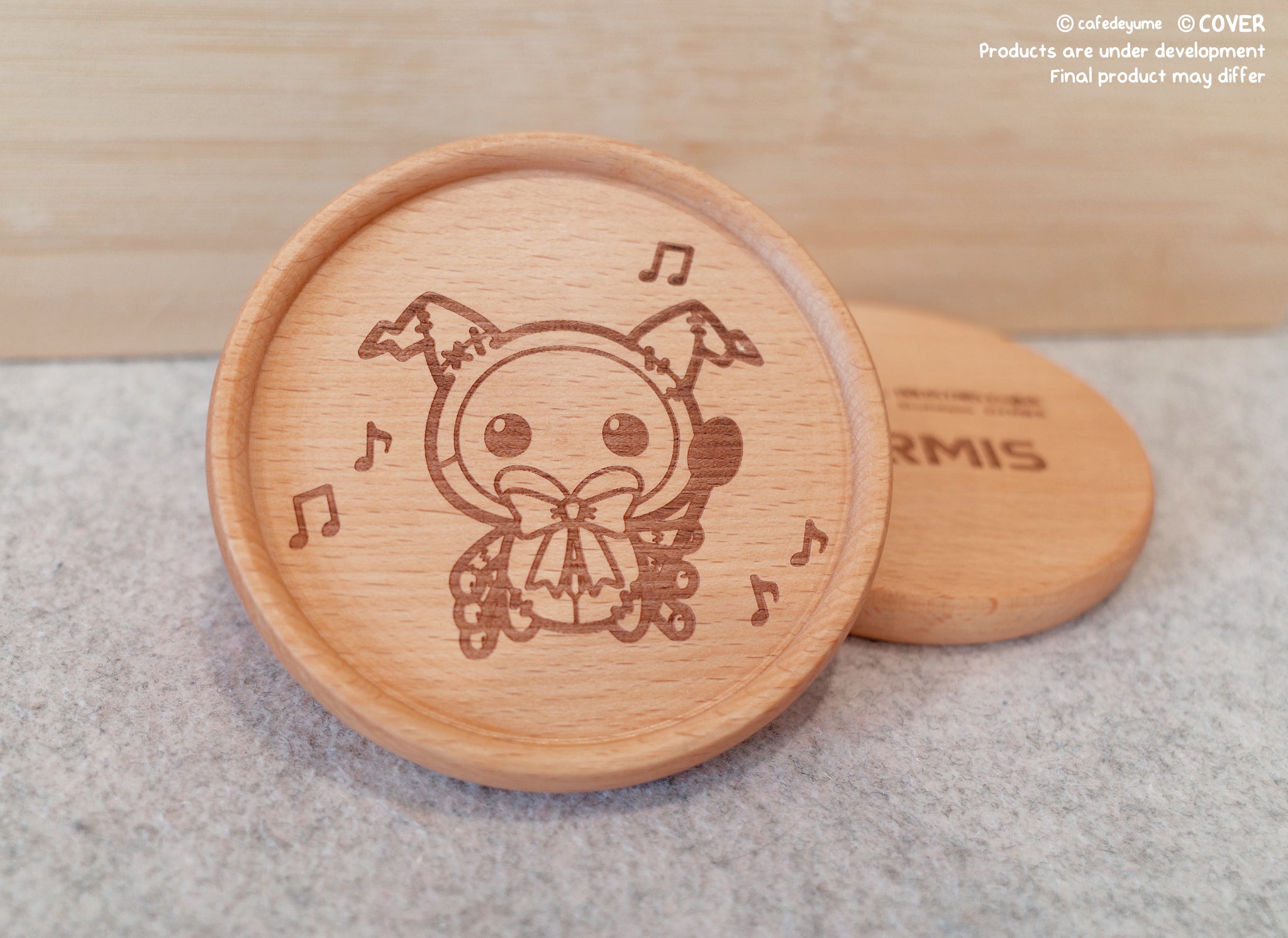 HOLOSTARS English -ARMIS- Poppet wooden coaster