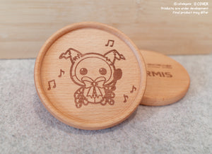HOLOSTARS English -ARMIS- Poppet wooden coaster
