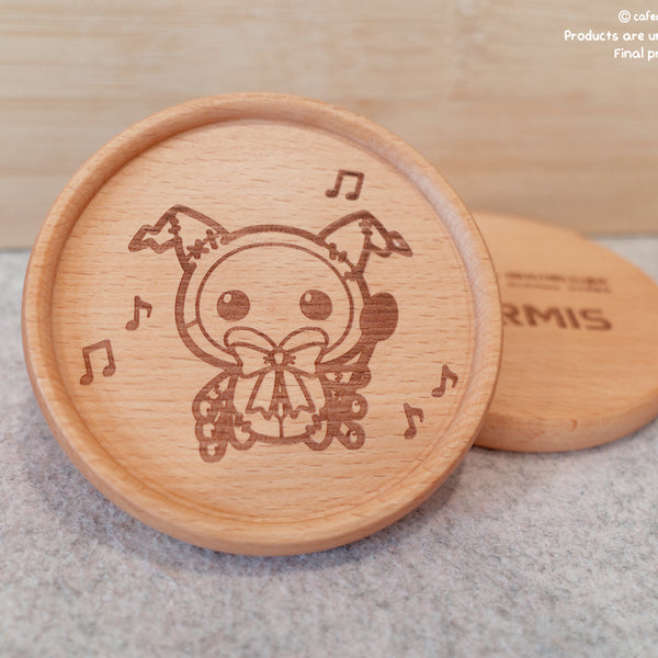 HOLOSTARS English -ARMIS- Poppet wooden coaster