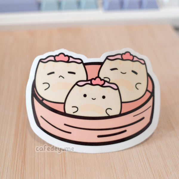 siu mai vinyl sticker