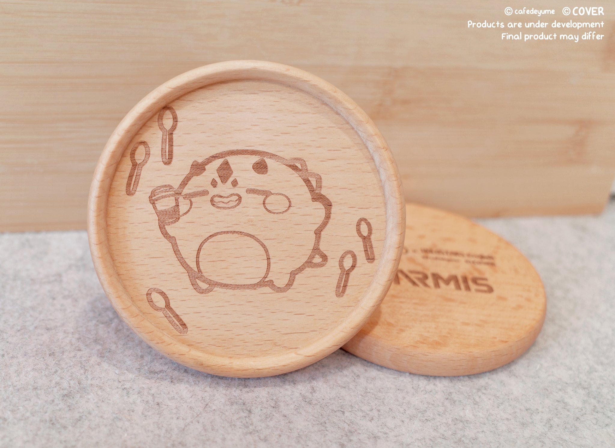 HOLOSTARS English -ARMIS- Sorawrity wooden coaster