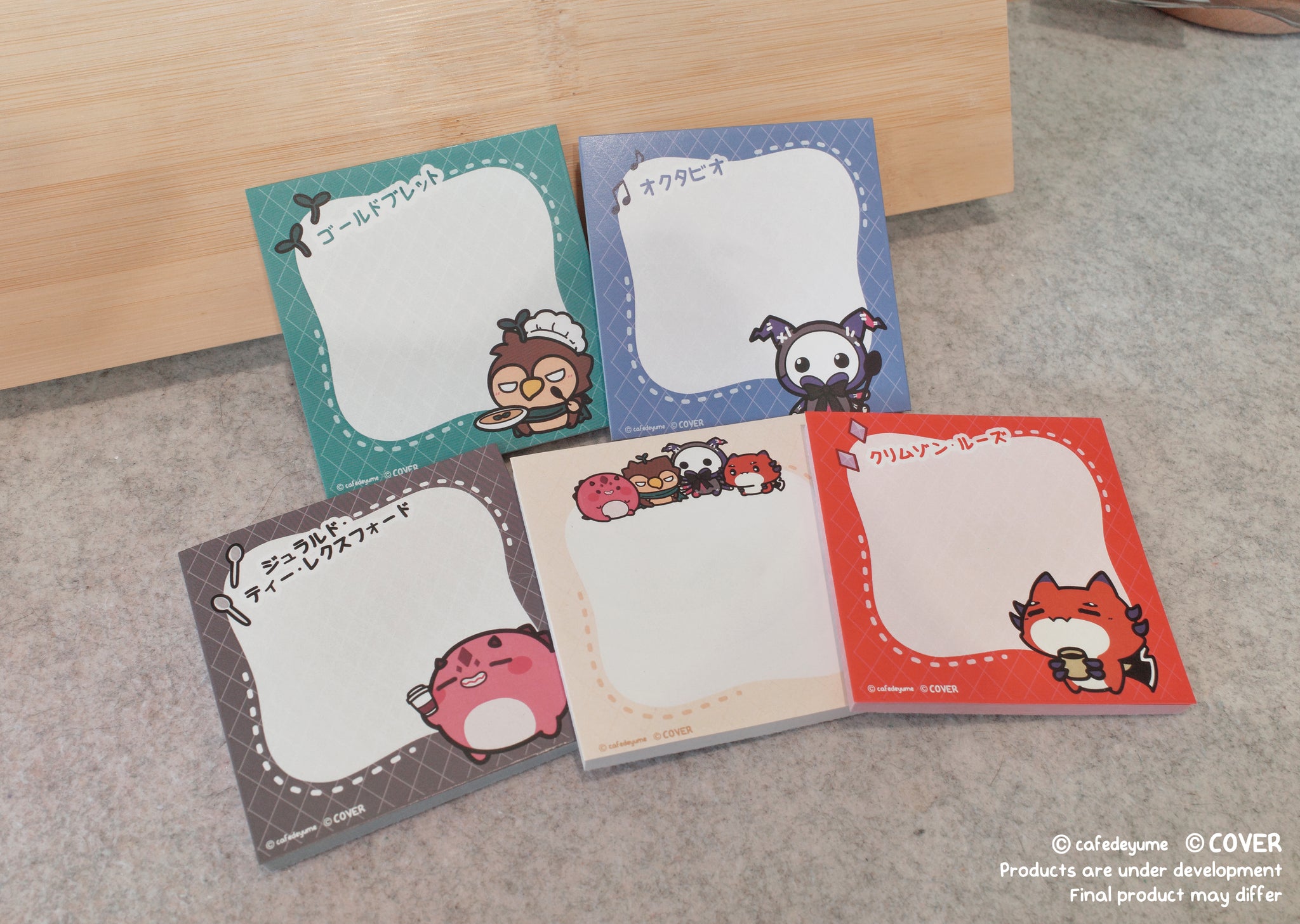 HOLOSTARS English -ARMIS- mascot memopad