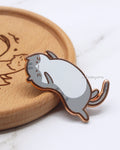 tabby yoga kitty enamel pin [pickup at Anime Expo]