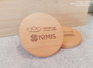 HOLOSTARS English -ARMIS- mascot wooden coaster