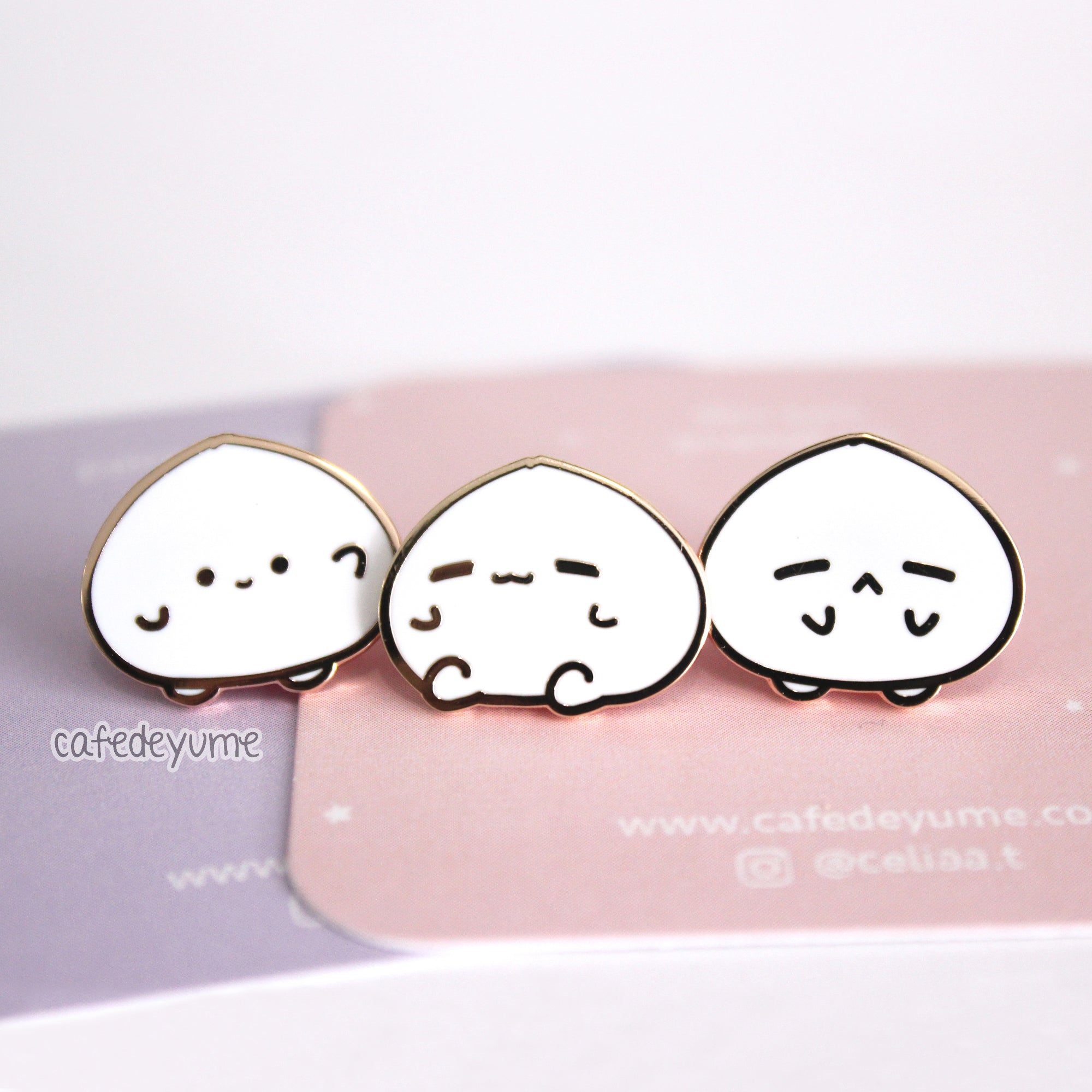 bao buddies mini enamel pin