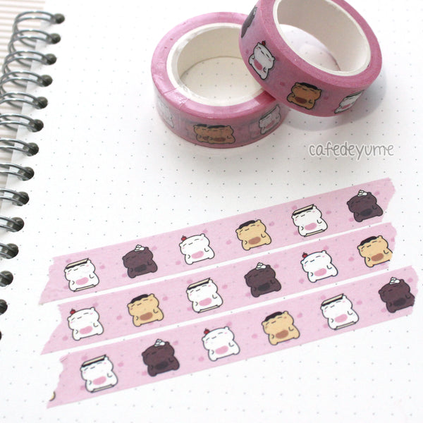 beary sweets washi