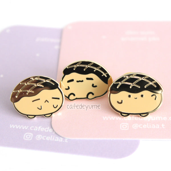 bolo bao buddies mini enamel pin