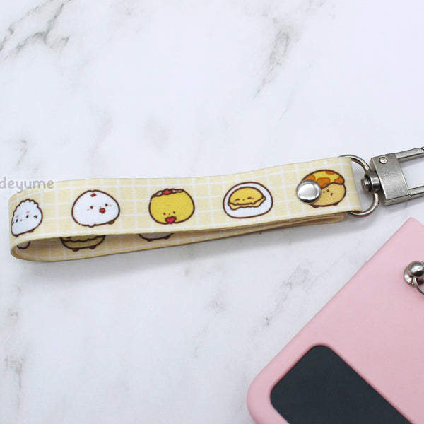 dim sum babies wristlet lanyard