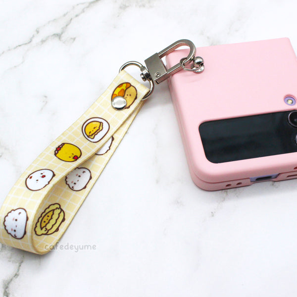 dim sum babies wristlet lanyard