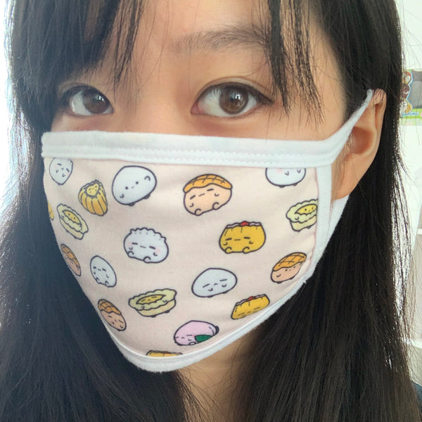 dim sum buddies cloth mask