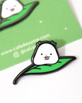 lovely leaf enamel pin [pickup at Anime Expo]