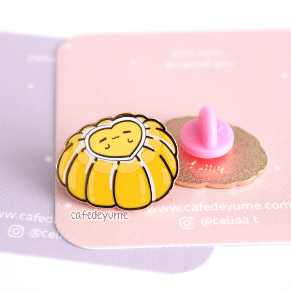 sweet mango pudding mini enamel pin