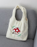 mushroom friends fluffy tote bag [pickup at Anime Expo]