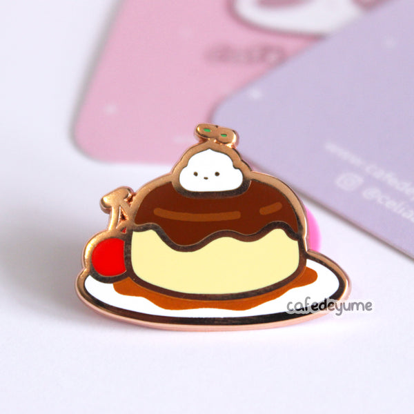 purin enamel pin
