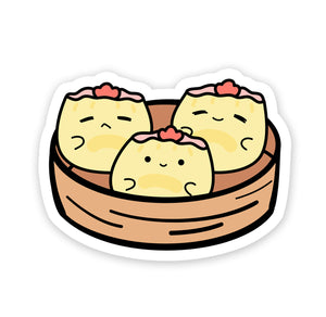 siu mai vinyl sticker