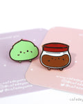 condiment buddies mini enamel pin [pickup at Anime Expo]