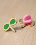 mini sprout enamel pin [pickup at Anime Expo]