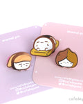sushi buddies mini enamel pin [pickup at Anime Expo]