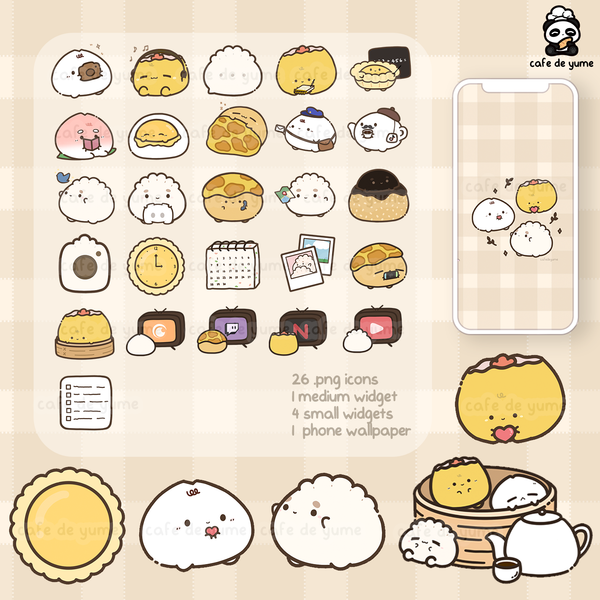 dim sum babies phone theme