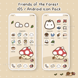 friends of the forest phone icon pack